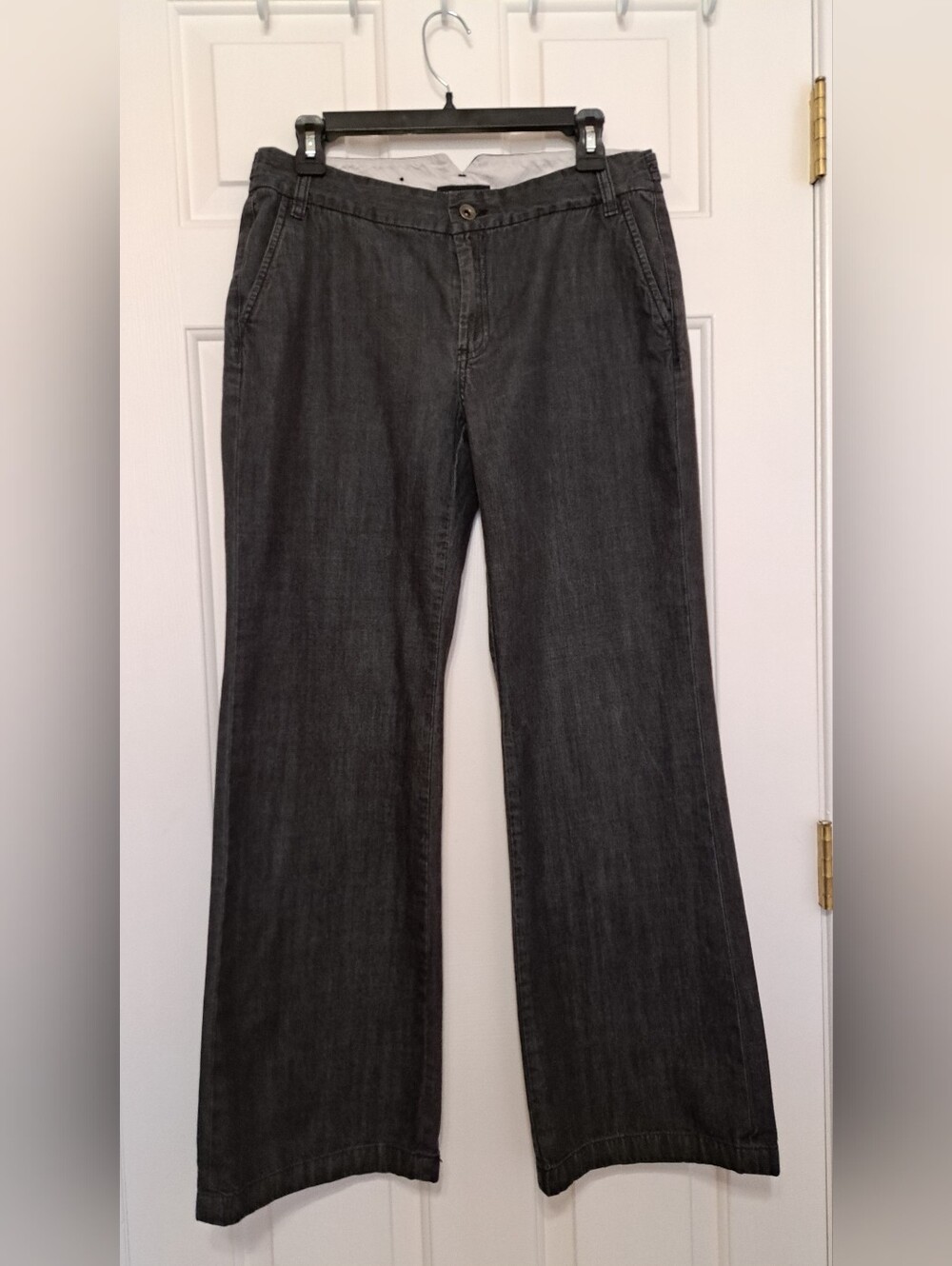 Banana Republic Wide-leg Denim Trouser Pants